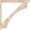 Ekena Millwork Westlake Arts & Crafts Smooth Outlooker, Douglas Fir, 5 1/2"W x 48"D x 48"H OUT06X48X48WTL03SDF - alternate 3